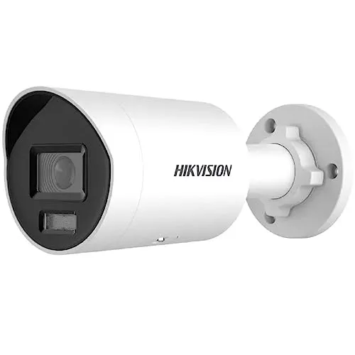 Hikvision DS-2CD2087G2H-LIU 8 MP Überwachungskamera - Überwachungskamera mit 8 MP Auflösung, Smart Hybrid Light für klare Bilder bei Dunkelheit und 130-dB-WDR-Technologie für optimale Sicht bei Gegenlicht.