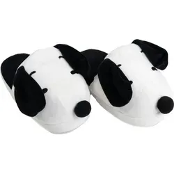 United Labels The Peanuts Snoopy Hausschuhe mit Wackelohren - Hausschuhe mit wackelnden Snoopy-Ohren aus kuscheligem Plüsch, rutschfest und perfekt für gemütliche Tage zu Hause – ein Muss für Peanuts-Fans!