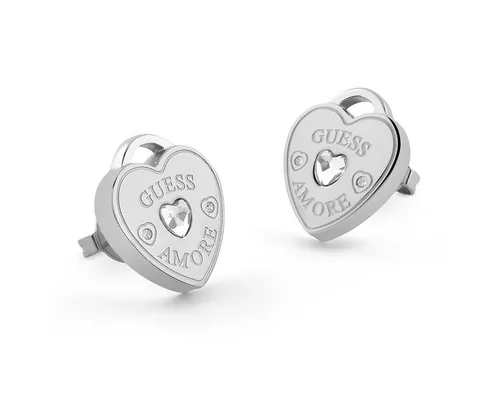 Guess Amore JUBE05058JWRHT/U Herzohrringe aus Stahl von GUESS