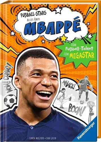 Ravensburger - 46349 - Fußball-Stars - Alles über Mbappé - Erstleser 7+ Jahre