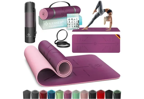 KESSER® Gymnastikmatte mit Tragegurt von Kesser