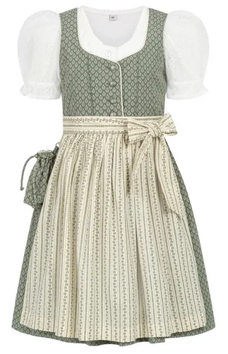 Nübler Dirndl Kinderdirndl Fredericke in Salbei von Nübler
