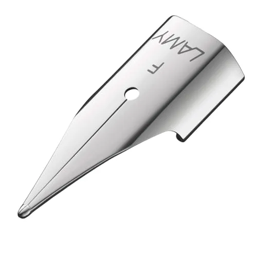 LAMY Z 50 Feder 888 - Ersatzfeder aus verchromtem Edelstahl in der Farbe Blank – Federstärke F, 1 Stück (1er Pack)
