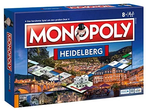 Winning Moves Monopoly Heidelberg Stadt City Edition Ausgabe Spiel Gesellschaftsspiel Brettspiel