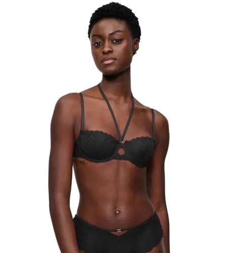 Triumph Women's That Night In Vegas WHP BH, Schwarz, 80E - Eleganter Büstenhalter für unvergessliche Nächte, mit verstellbaren Trägern und hochwertiger Verarbeitung für optimalen Tragekomfort.