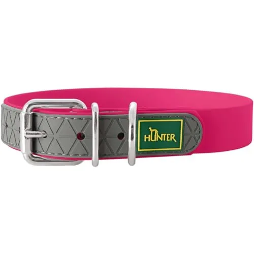 HUNTER CONVENIENCE Hundehalsband, Kunststoffmaterial, 35 XS-S, himbeer