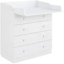 Wickelkommode Shefa Kids 800 in Weiß
