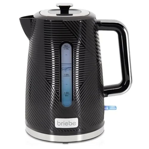 briebe Elegance Wasserkocher 1,7L in schwarz von Briebe