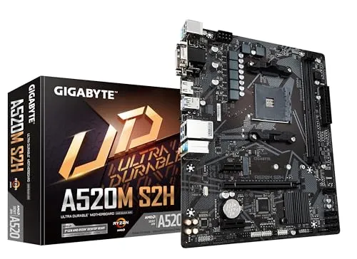 GIGABYTE A520M S2H Mainboard