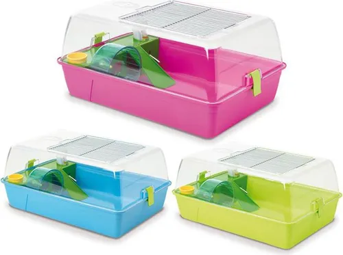 Nobby Rody Hamsterheim - Käfig für Hamster, aus hochwertigem Kunststoff, mit einem innovativen Design für mehr Spielraum und Komfort.