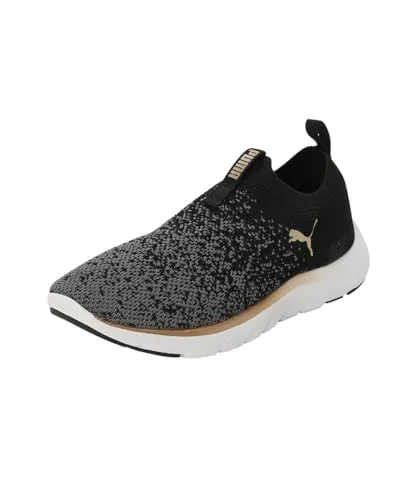 PUMA SOFTRIDE REMI SLIP-ON KNIT WN'S in gold von PUMA