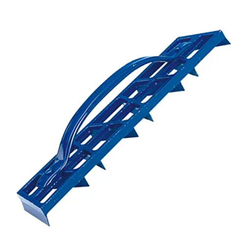 Karl Dahm Alu-Gipserhobel 450 x 85 mm - Putzhobel aus hochwertigem Aluminium mit 8 scharfen Klingen für perfekte Ergebnisse beim Abschleifen und Glätten von Putzflächen und Ytong.