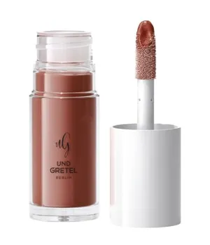 UND GRETEL GLIZ Lip Oil 04 Choc Glaze - Lippenstift: Hochwertiges veganes Lip Oil mit glossy Finish und Pflege, verleiht geschmeidige, volle Lippen ohne Kleben.