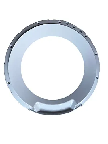 daniplus Fenster, Türrahmen für Waschmaschine, weiß in weiß von daniplus