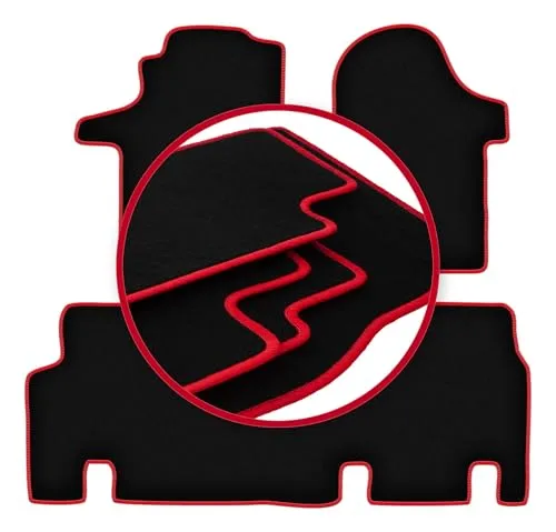 Frankierer Velours Autoteppiche für Mercedes Vito W447 (2014-) – 3er Set