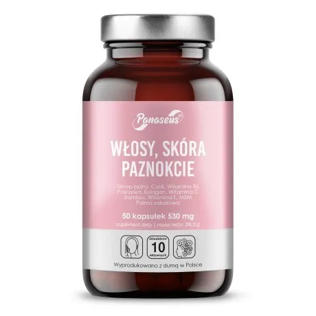 Panaseus Haare Haut Nägel 50 Kapseln