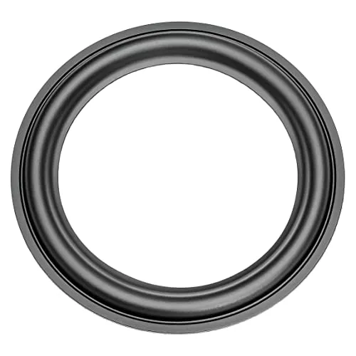 Recambo 4,9 Zoll / 124,5mm Gummi Lautsprecher Sicke Surround Ring - Hochtöner Ersatzteil für Lautsprecherreparatur | 1 Stück