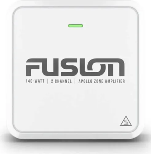 Fusion AP-DA214 Apollo Marineverstärker - Car-HiFi-Endstufen für Boote, 20 Watt RMS pro Kanal und effizientes Class-D-Design für hochwertigen Klang und Stromersparnis.