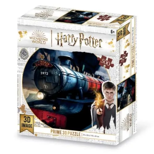 Grandi Giochi Harry Potter PU103000 Puzzle Zug mit 500 Teilen, 3D-PU103000 Effekt