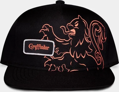 Harry Potter - Men's Snapback Cap Black - Hüte & Mützen, stylische Baseballcap für Harry Potter Fans, perfekt für jeden Anlass und mit verstellbarem Snapback-Verschluss.
