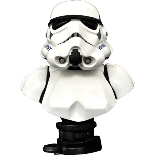 MERCHANDISING LICENCE Diamond Select - Star Wars Legends In 3D A New Hope Stormtrooper 1/2 Scale Bust, hochwertige Materialqualität und flexible Gestaltung für Sammler