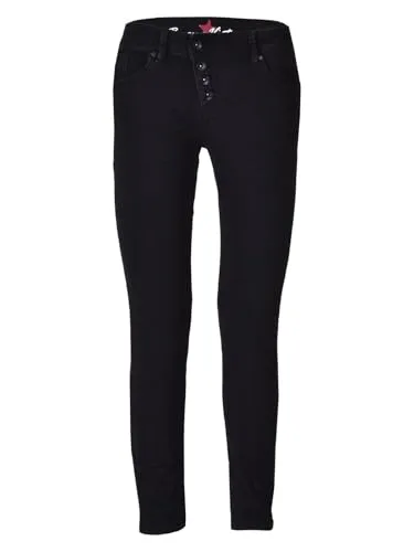 Buena Vista Hose Malibu 7/8 Stretch Twill Schwarz, Größe M in schwarz von Buena Vista