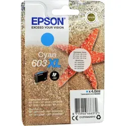 EPSON 603XL T03A2 cyan Druckerpatrone - Original Tinte für bis zu 350 Seiten, ideal für EPSON Expression Home und WorkForce Drucker