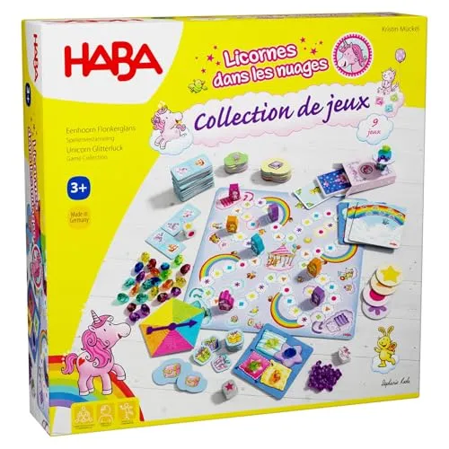 HABA Einhorn Glitzerglück Spielesammlung