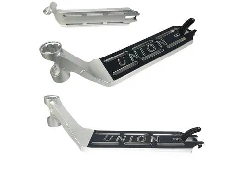 Union Stuntscooter Union Unique Pro Stunt-Scooter Deck Silber