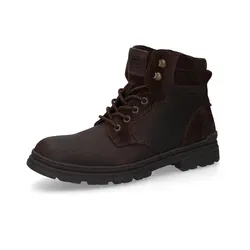 Winterboots CAMEL ACTIVE Herren Gr. 41, braun (cafe) - Wanderschuhe aus Leder mit warmem Innenfutter, wasser- und windabweisend für optimalen Komfort bei kaltem Wetter.