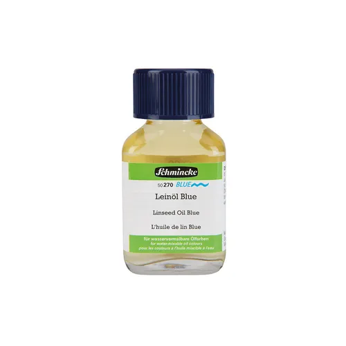 Schmincke Norma Blue - Leinöl Blue - vegan - 60 ml - Hilfsmittel