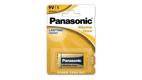 Panasonic Alkaline Power 6LR61 / 9V (blister) - 1 sztuka PANASONIC 5410853039303