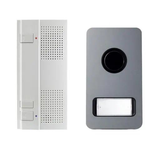URMET 1122/61 Audioset – Mikra Aluminium – 2 Drähte