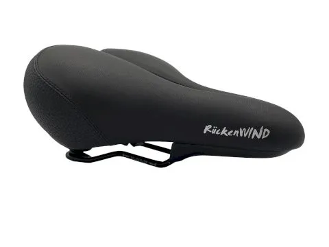 P&P City Sattel Rückenwind City | 265 x 210 mm | schwarz