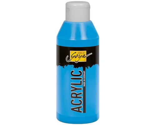 C. KREUL Acrylfarbe KREUL Acrylfarbe SOLO Goya lichtblau 250ml Flasche
