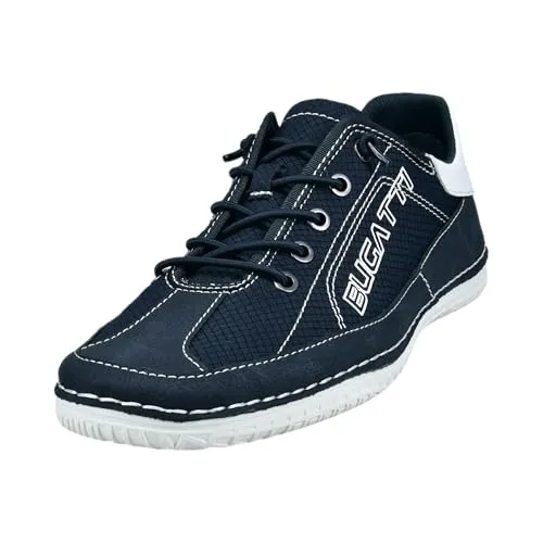 Bugatti Herren Schnürstiefel - Elegante Chukka Boots für den Winter - Herren-Stiefel mit warmem Kaltfutter, ideal für Büro und Freizeit. Der stilvolle Budapester Style kombiniert Eleganz mit Komfort.