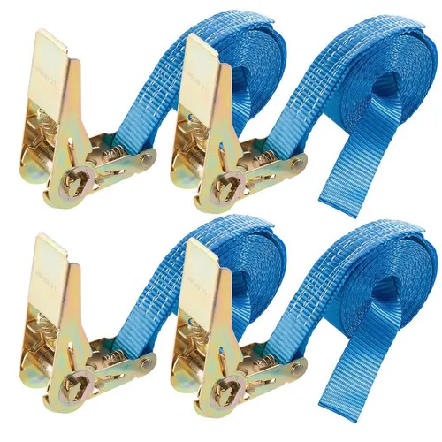 Arebos Spanngurt Spanngurte Zurrgurt Ratschenspanngurt (Set) Bis zu 400 daN Zurrkraft bei gerader Spannung