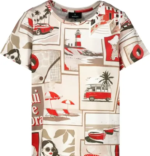 MONARI T-Shirt - 40, Damenmode mit Stil - T-Shirts für Damen, aus hochwertiger Baumwolle für besten Tragekomfort und einen schicken Look.