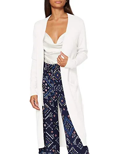 VIRIL Long L/S Knit Cardigan - NOOS - Strickjacke für Damen mit langen Ärmeln und praktischen Taschen, perfekt für einen lässigen Look und zusätzlichen Komfort.