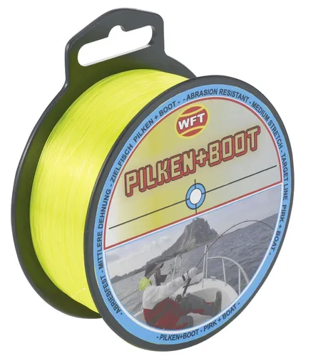 WFT Zielfisch Pilken & Boot 200m 0,50mm 18kg gelb - Meeresschnur 0,01€/1m