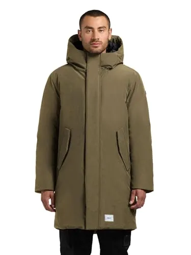 khujo Herren Parka Fogg Scrub Green – L in grün von khujo