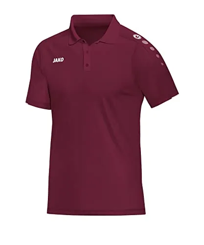 Jako Polo Classico 6350 Herren & Kinder - Atmungsaktives Polo für Sport und Freizeit, ideal für Fitness und Training. Leicht und feuchtigkeitsregulierend für optimalen Komfort.