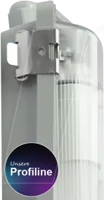 BLULAXA Wannenleuchte 18 W, IP65, 2700 lm, 4000 K - Hochwertige Wannenleuchte für den professionellen Einsatz in Feuchträumen. Mit langlebiger LED-Röhre für flackerfreies Licht und langer Lebensdauer von bis zu 50.000 Stunden. Ideal für Werkstätten, Garagen und Ställe.