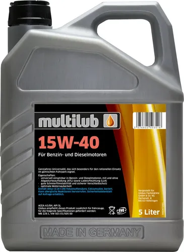 Multilub Motoröl 15W-40