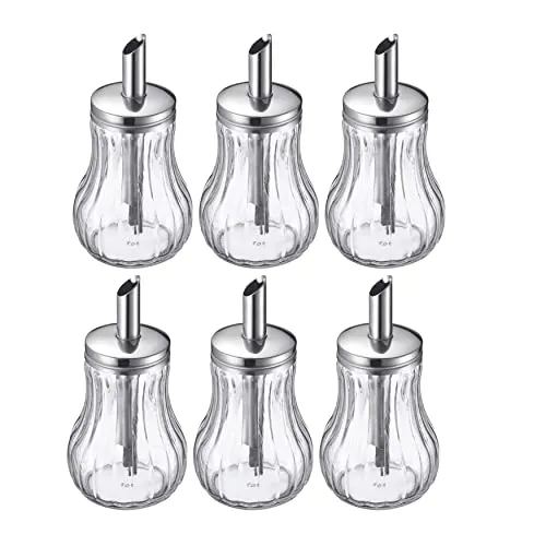 Westmark Zuckerdosierer Set, 6 Stück - Zuckerdosen & Zuckerstreuer mit elegantem Design, ideal für Gastronomie und Zuhause. Praktisches Fassungsvermögen von 250 ml und spülmaschinengeeignet für einfache Reinigung.