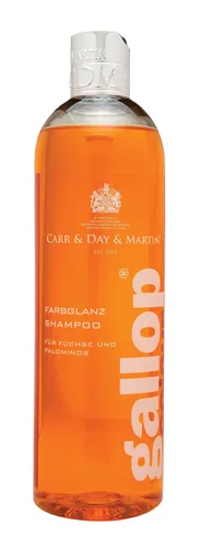Carr & Day & Martin Gallop Farbglanz Shampoo für Füchse und Palominos