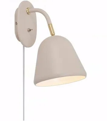 Nordlux Fleur Wandleuchte 15 W, E14, Beige in beige von Nordlux