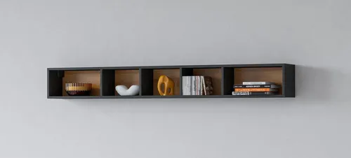 INOSIGN Wandregal Toledo 169 cm in grau von OTTO home