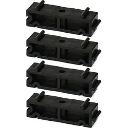 HAF 4x PVC Distanzstück für Rohrschelle 50mm | Abstandshalter für Rohrklemmen | Rohrhalter für PVC Rohr mit 50mm Außendurchmesser und Poolverr...