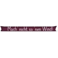 Bestlivings Zugluftstopper Mit Spruch 95 cm x 12 cm Bordeaux Spruch 2